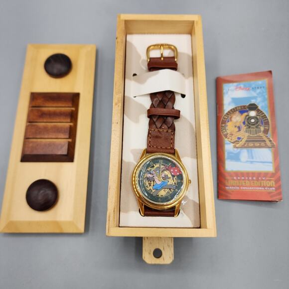 Disney Song Of The South Collectors Club Train Series Watch LE #1012/7500 DS-115 main image 7